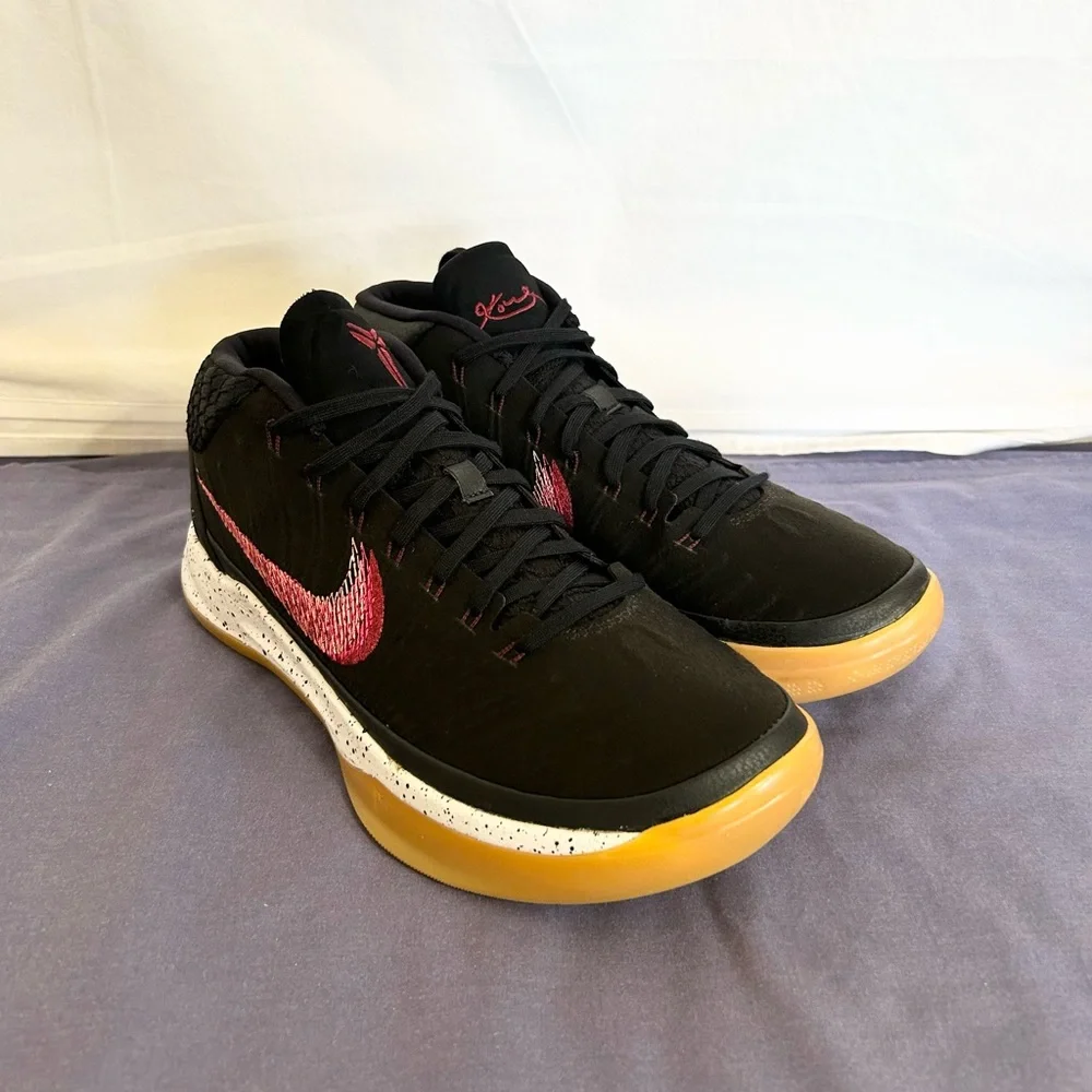 Nike Kobe A.D. Mid Black Gum size 8.5 BRAND NEW MEN’S BASKETBALL SHOES - Picture 2 of 9